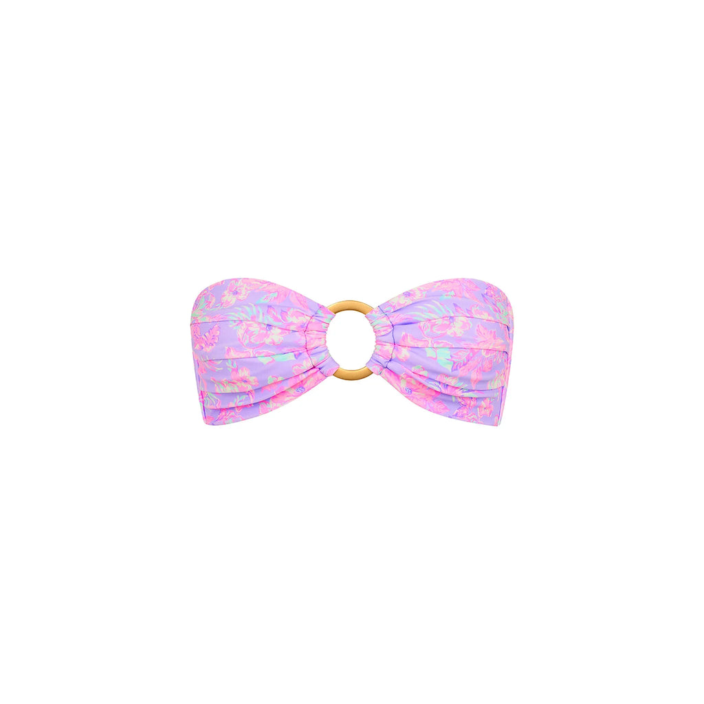 Strapless Bandeau Bikini Top - Lilac Love
