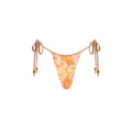 Micro Thong Tie Side Bikini Bottom - Wild Skies