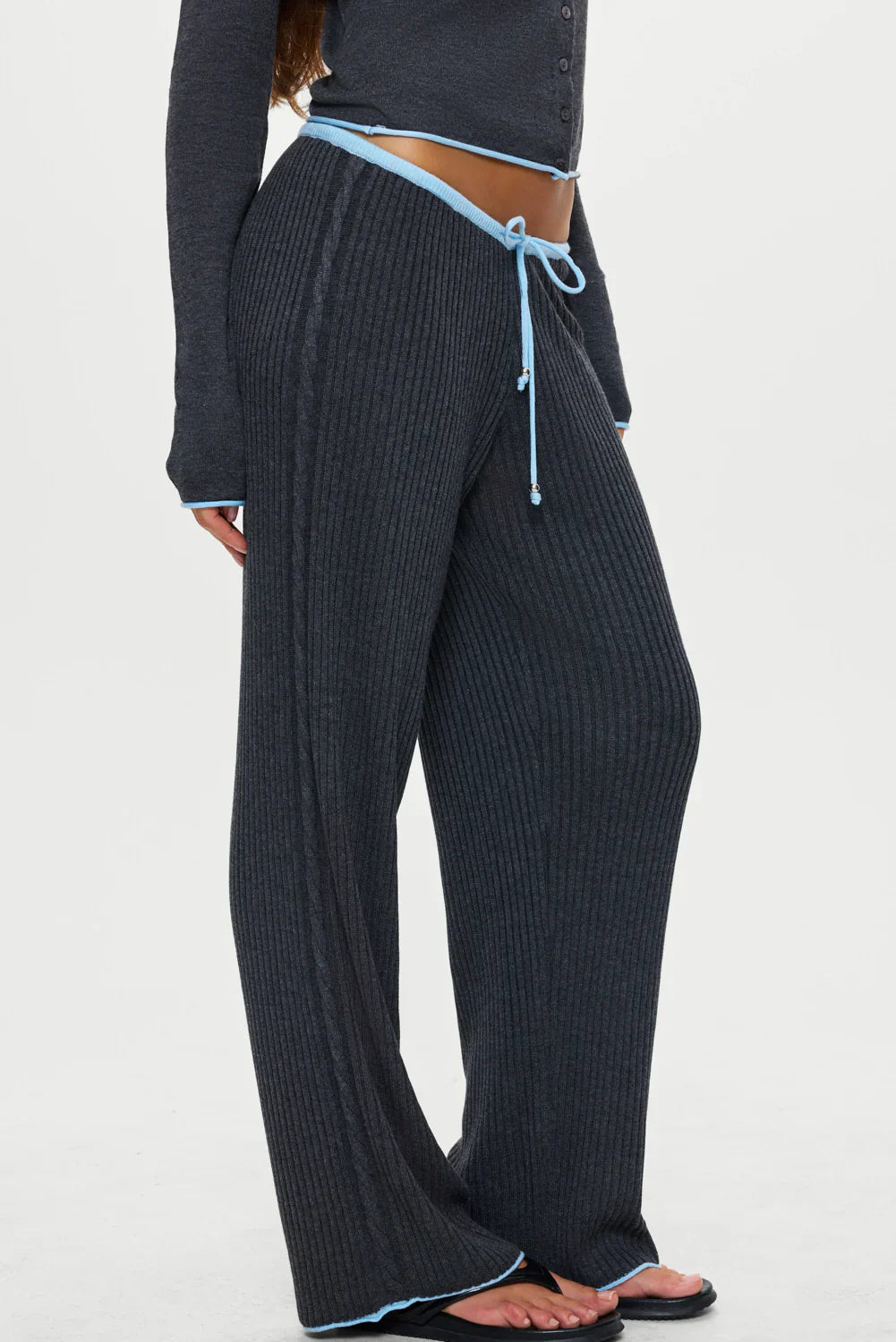 Lochlin Knit Pants - Stone