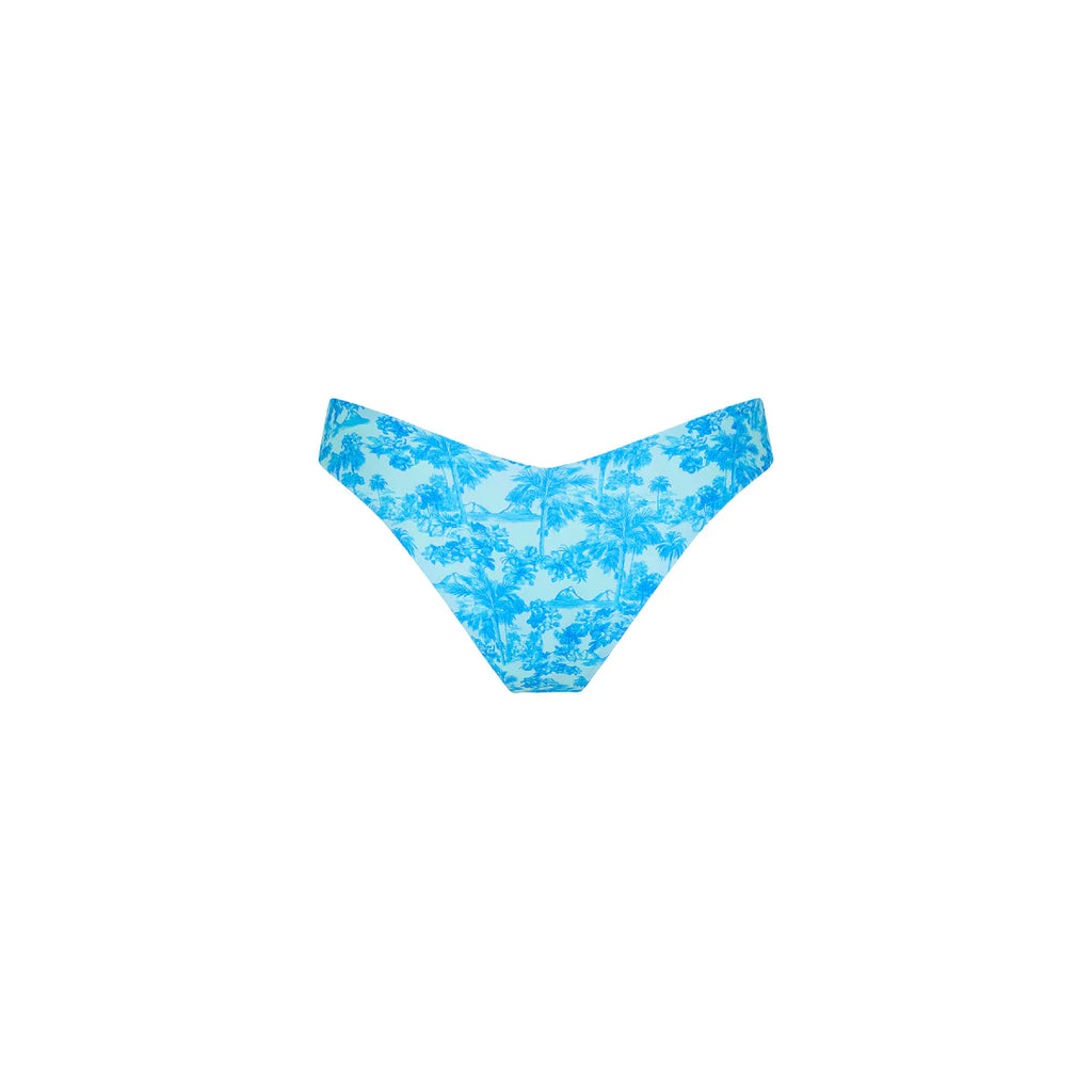 Cheeky V Bikini Bottom - Ocean Paradise