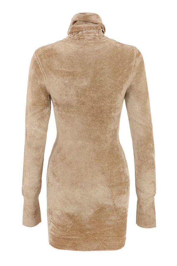 fawn chenille mini dress - sale
