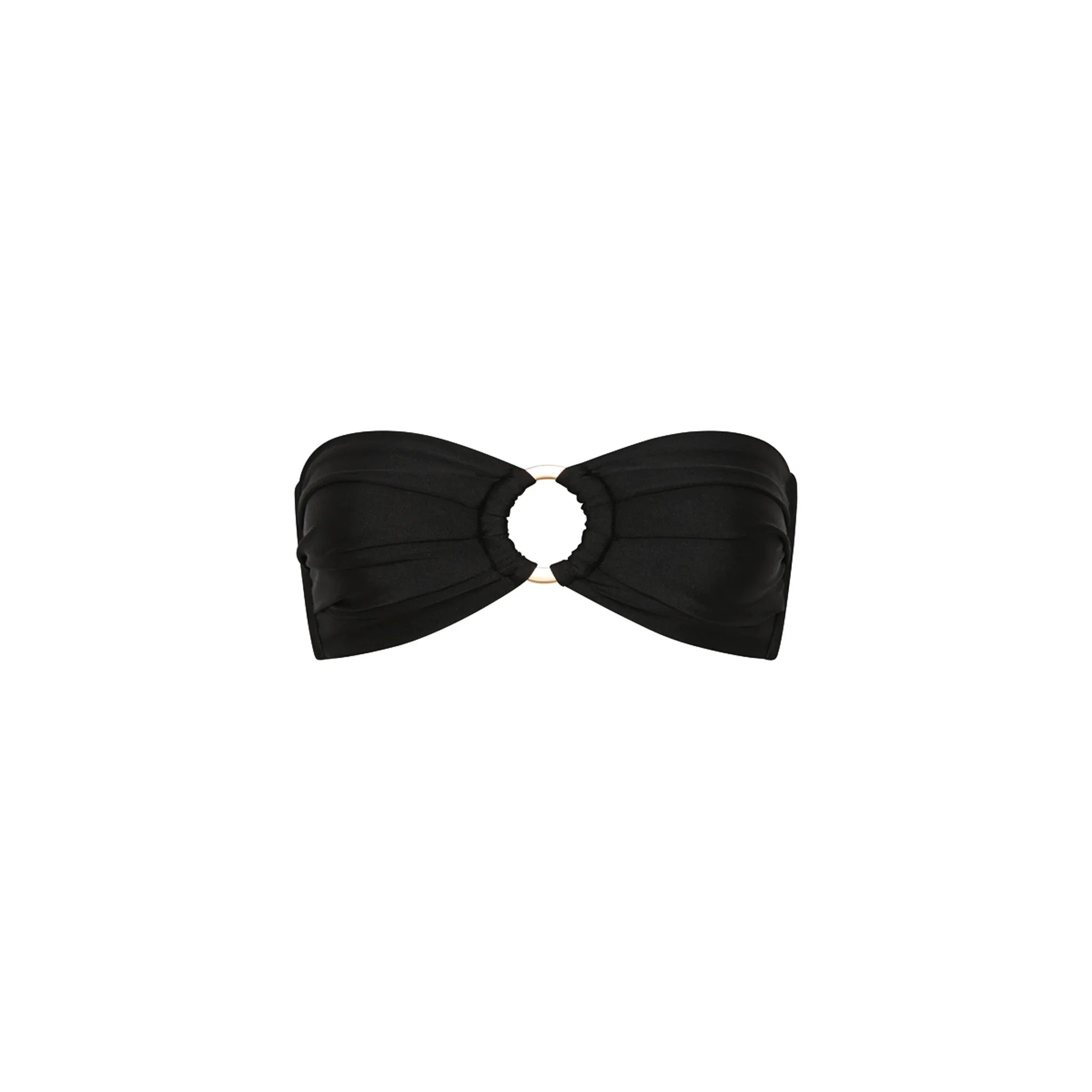 Strapless Bandeau Bikini Top - Twilight Black