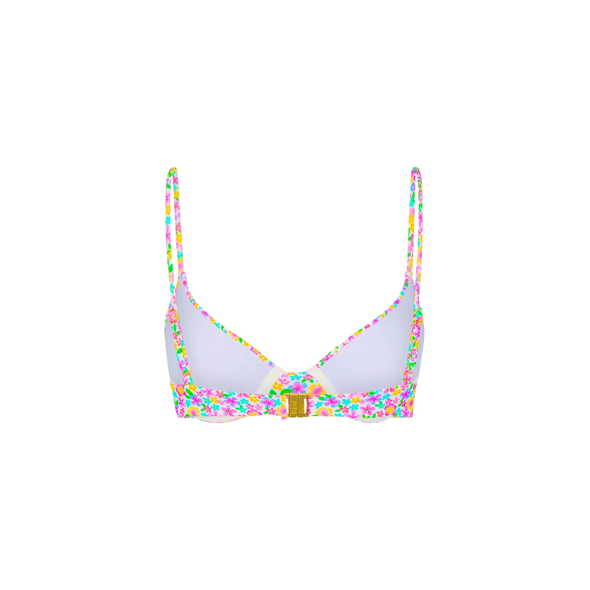 Slim Underwire Bra Bikini Top - Field Trip