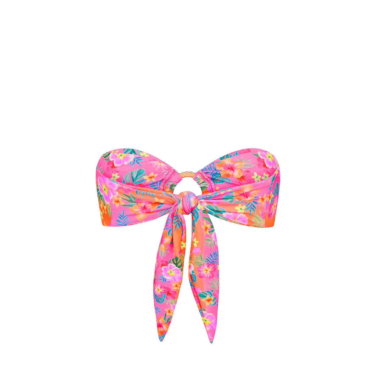 Strapless Bandeau Bikini Top - Summer Glow