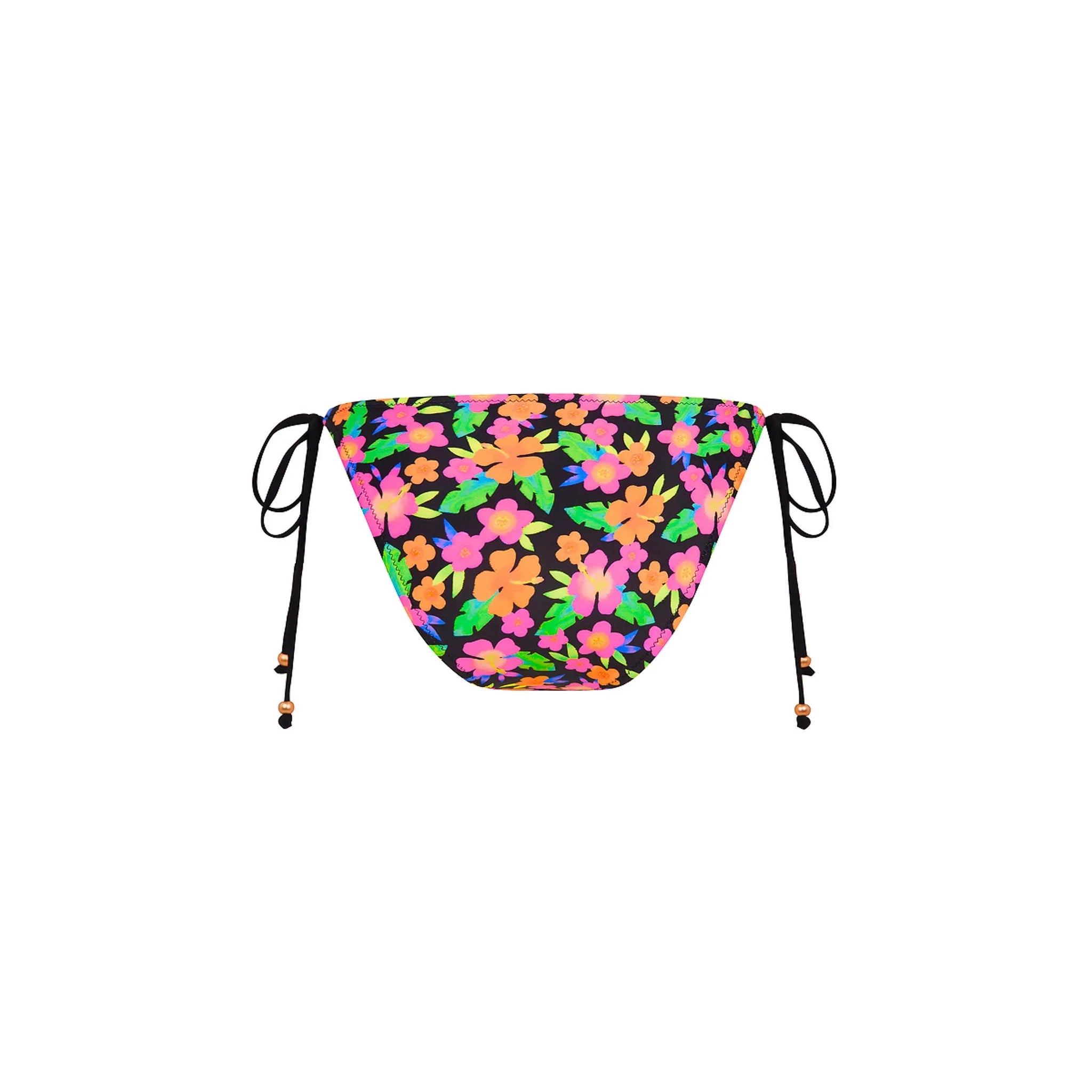 Full Coverage Tie Bikini Bottom - Midnight Glow