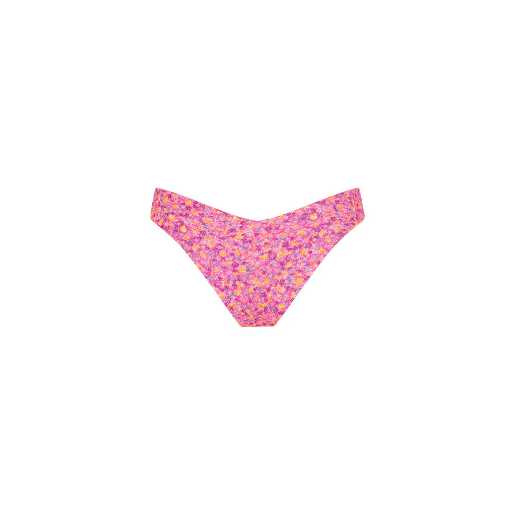 Cheeky V Bikini Bottom - Gelato Bloom