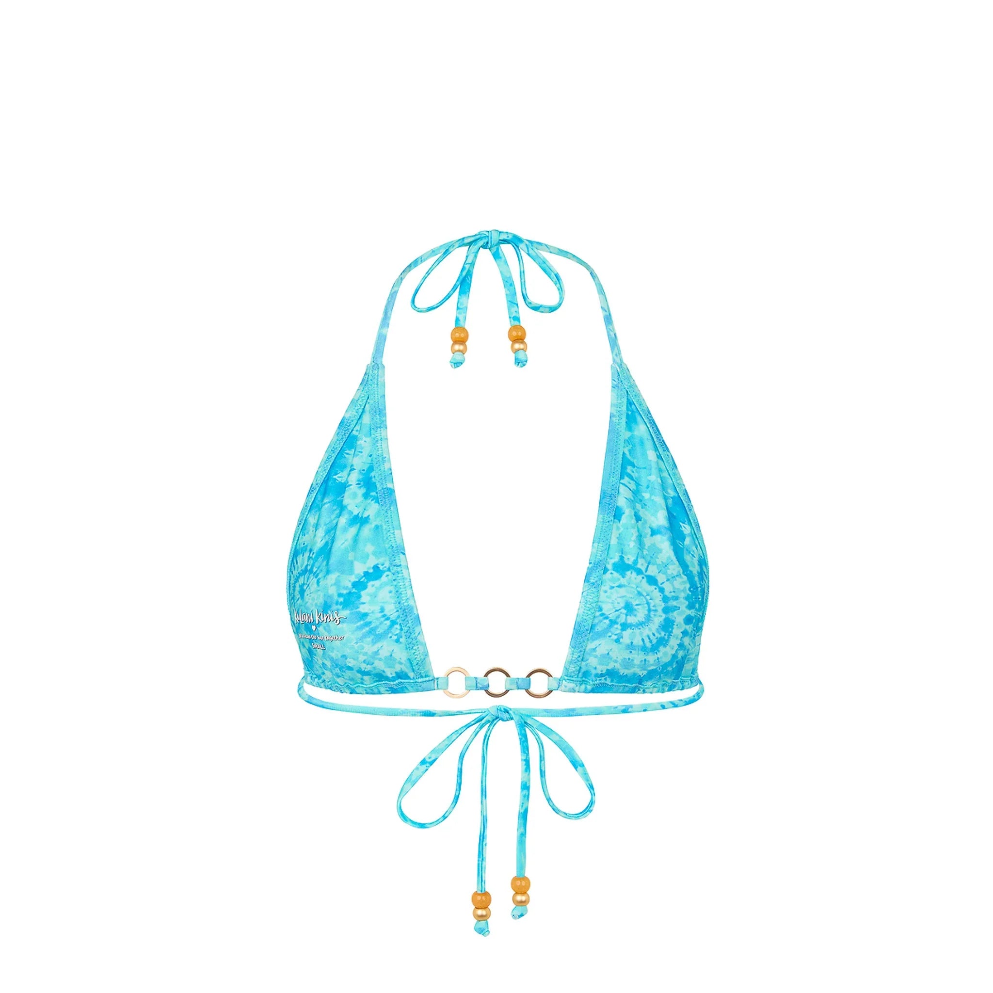 Trio Ring Triangle Bikini Top - Starry Seas