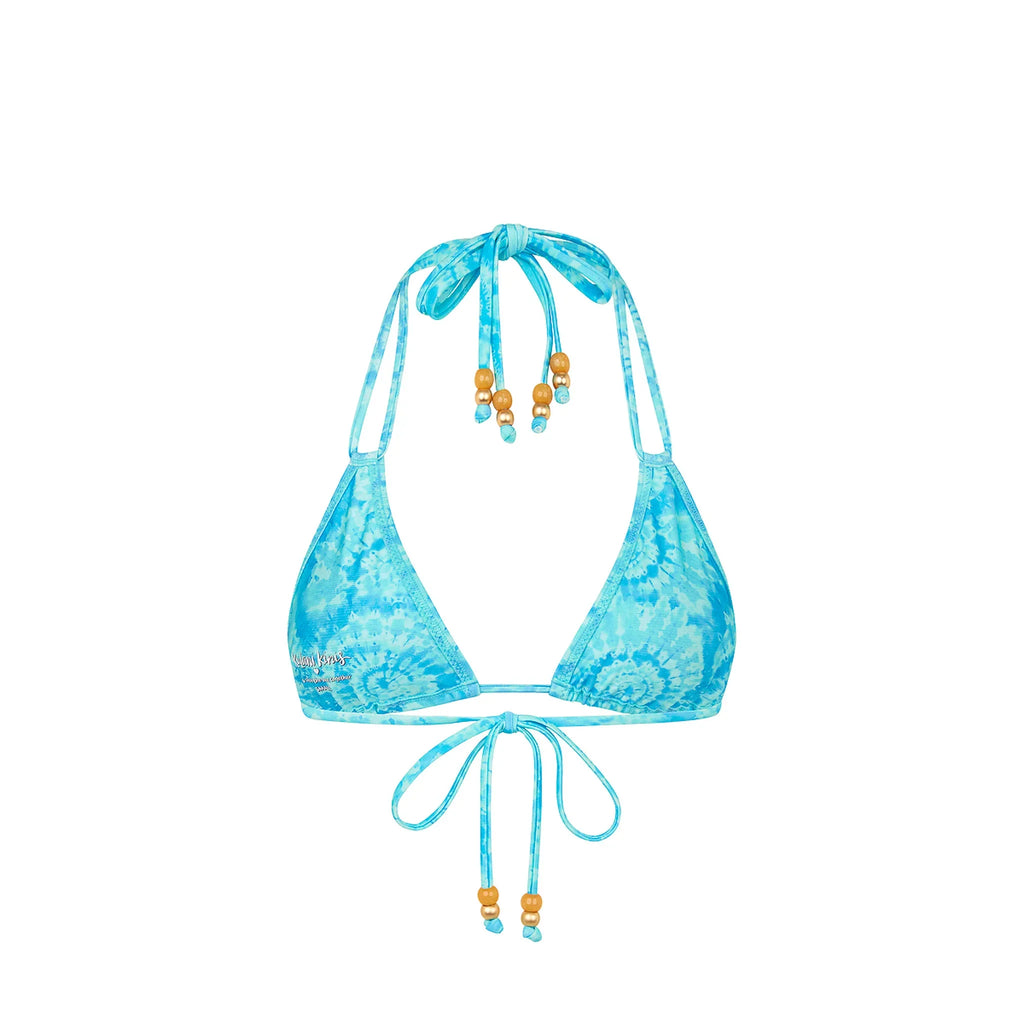 Halter Bralette Bikini Top - Starry Seas