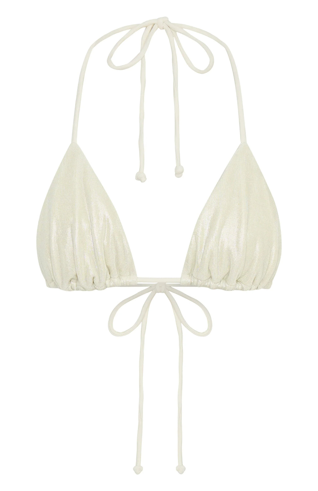 Coastal Calm Bikini Top Pearl