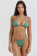 eucalyptus triangle bikini top