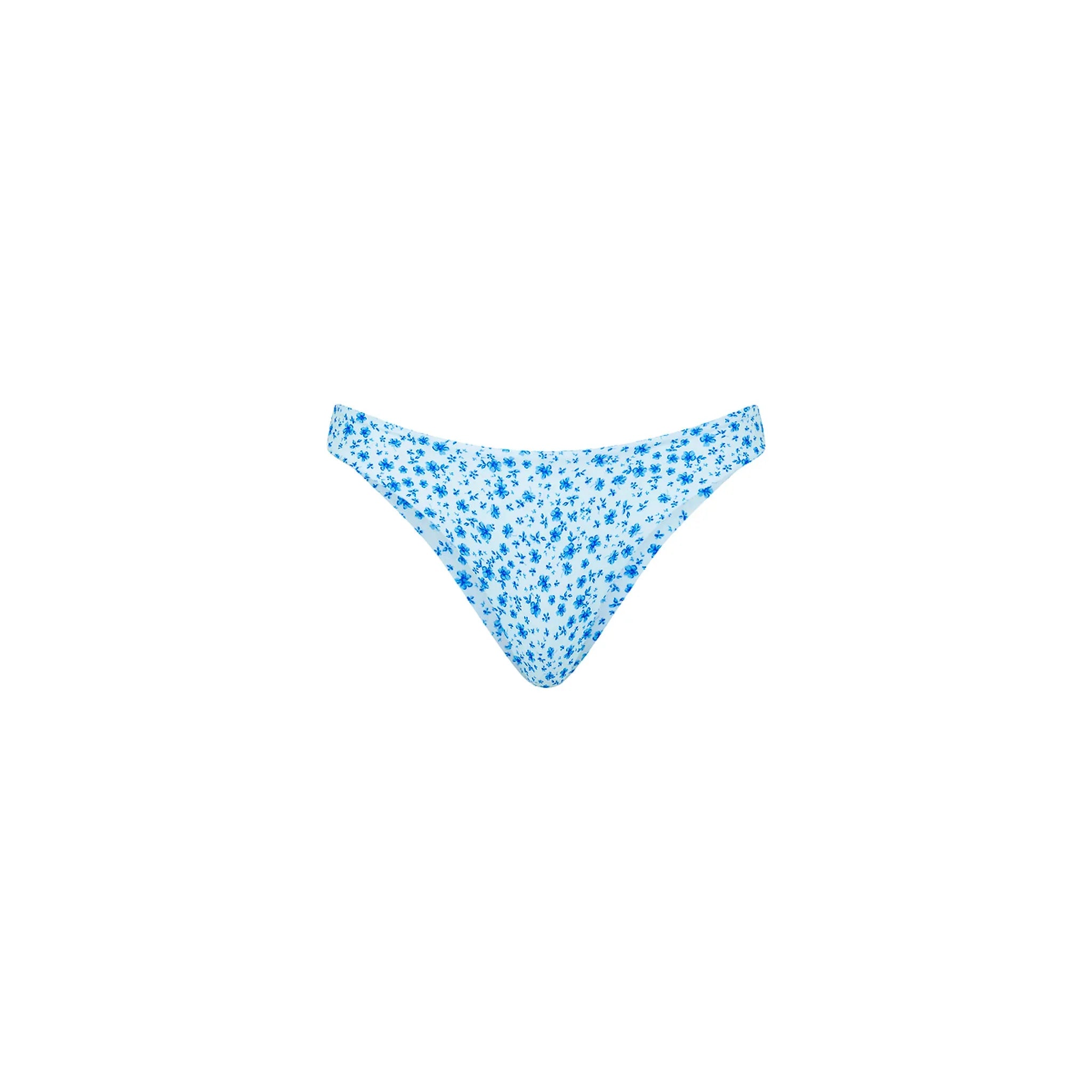 Minimal Full Coverage Bikini Bottom - Dream Flower