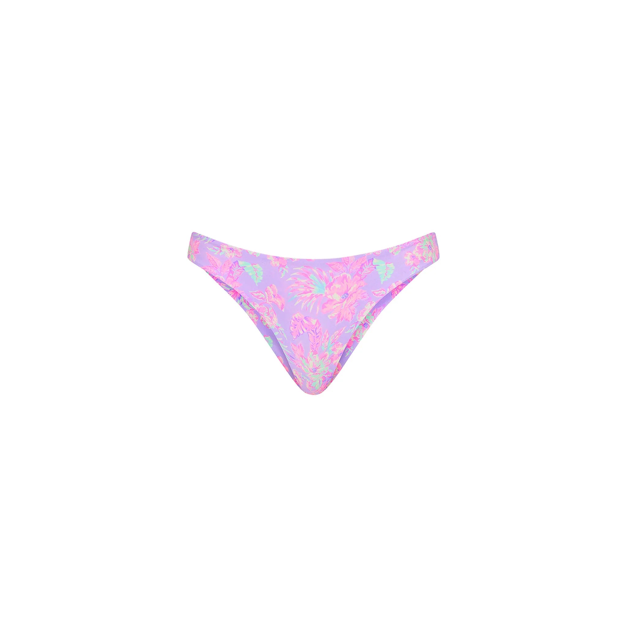 Minimal Full Coverage Bikini Bottom - Lilac Love