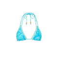 Crochet Halter Bikini Top - Starry Seas