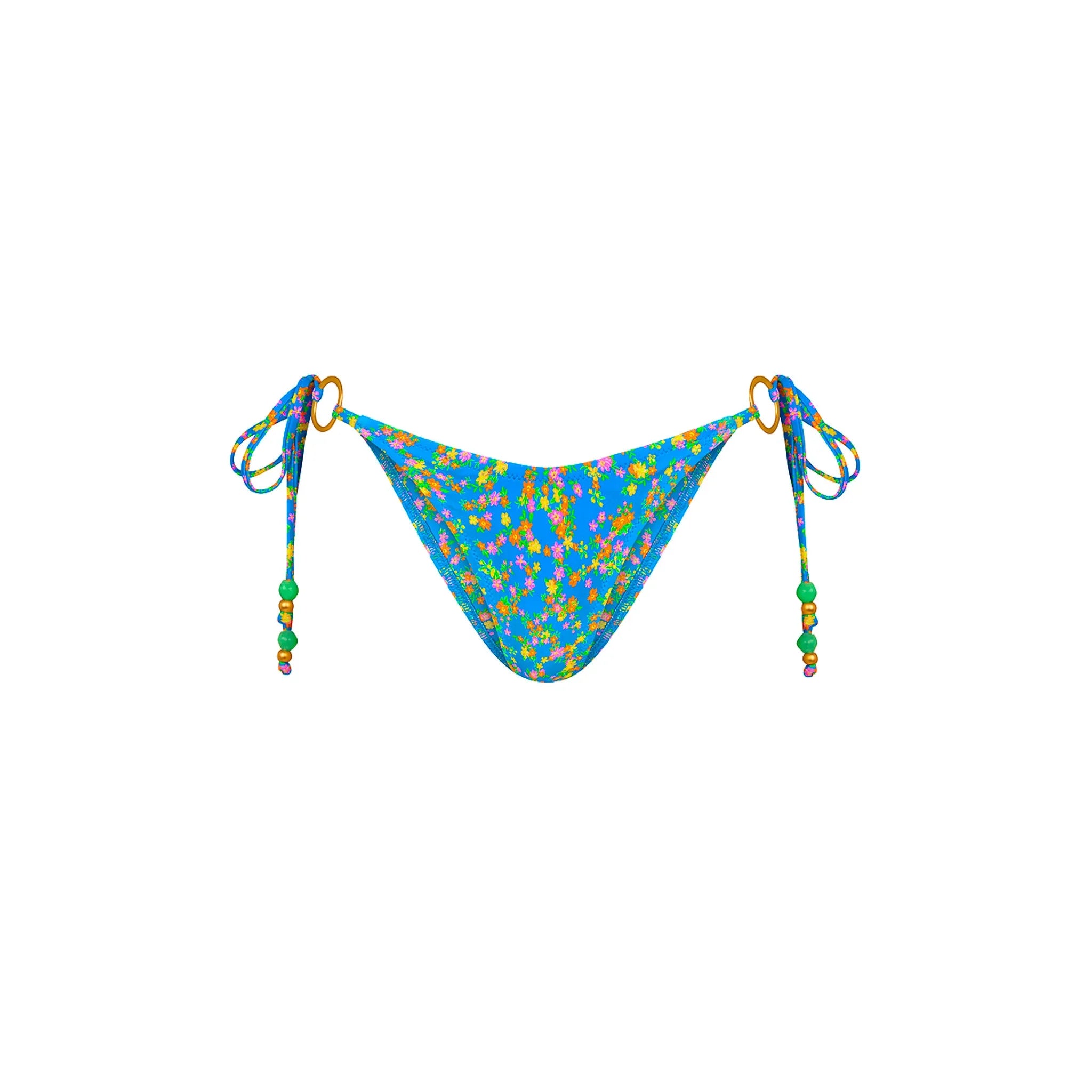 Ring Cheeky Tie Bikini Bottom - La Belle