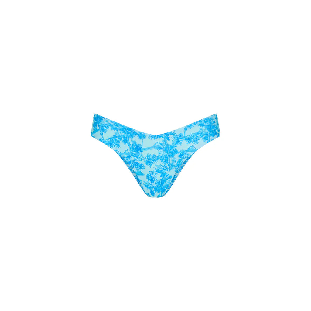 Cheeky V Bikini Bottom - Ocean Paradise