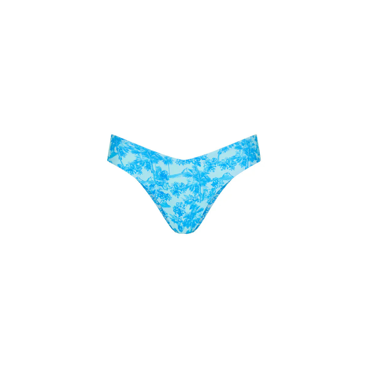 Cheeky V Bikini Bottom - Ocean Paradise