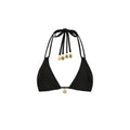 Halter Bralette Bikini Top - Twilight Black