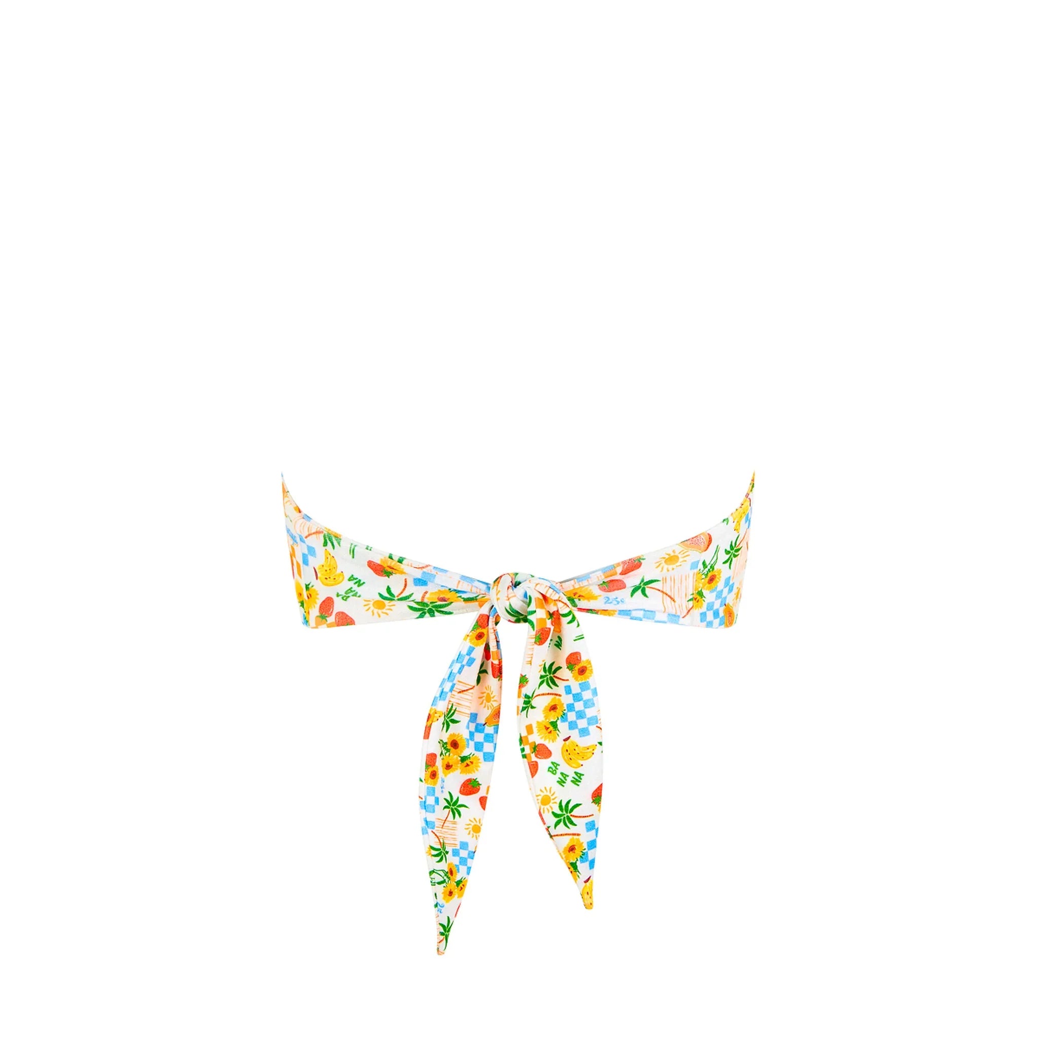 Strapless Bandeau Bikini Top - Suncatcher