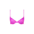 Slim Underwire Bra Bikini Top - Bubble Berry