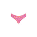 Lettuce Frill Thong Bikini Bottom - Gelato Bloom