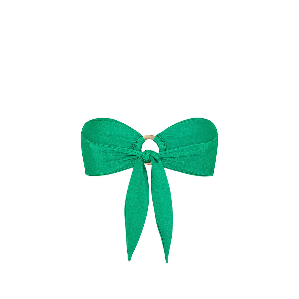 Strapless Bandeau Bikini Top - Island Lush