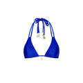 Halter Bralette Bikini Top - Blue Lagoon