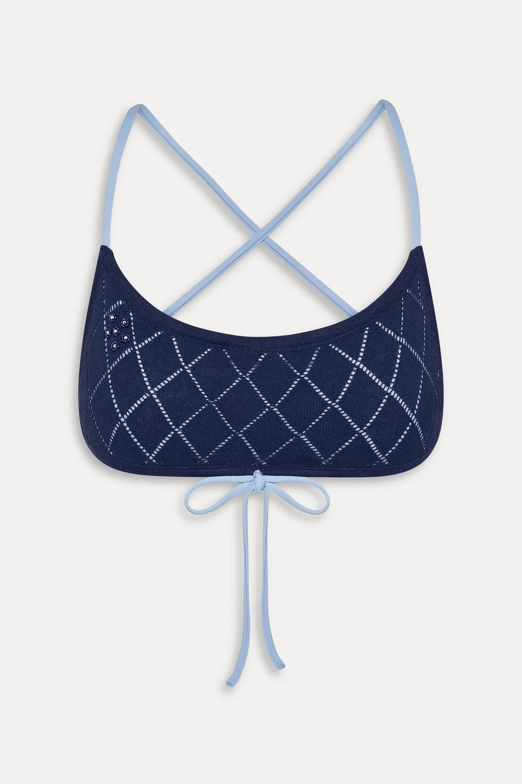 Dreamy Skimpy Bikini Top - Diamond Stitch