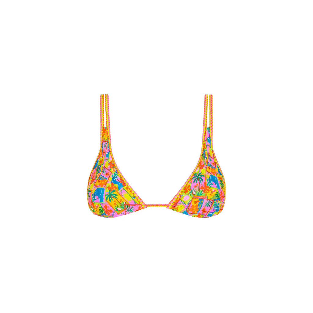 Twin Strap Bralette Bikini Top - Sunshine Snaps