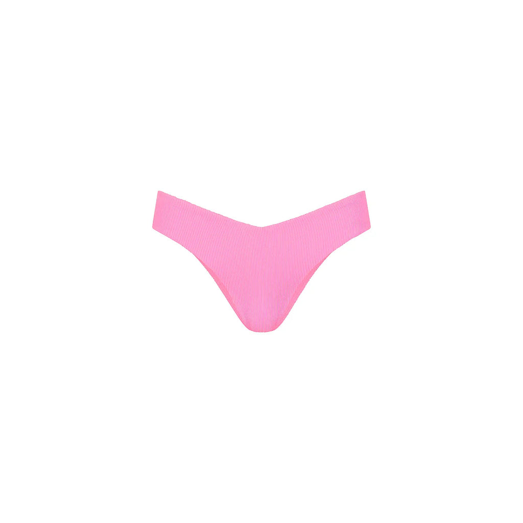 Cheeky V Bikini Bottom - Fairy Floss