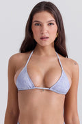 lavender paisley bikini top