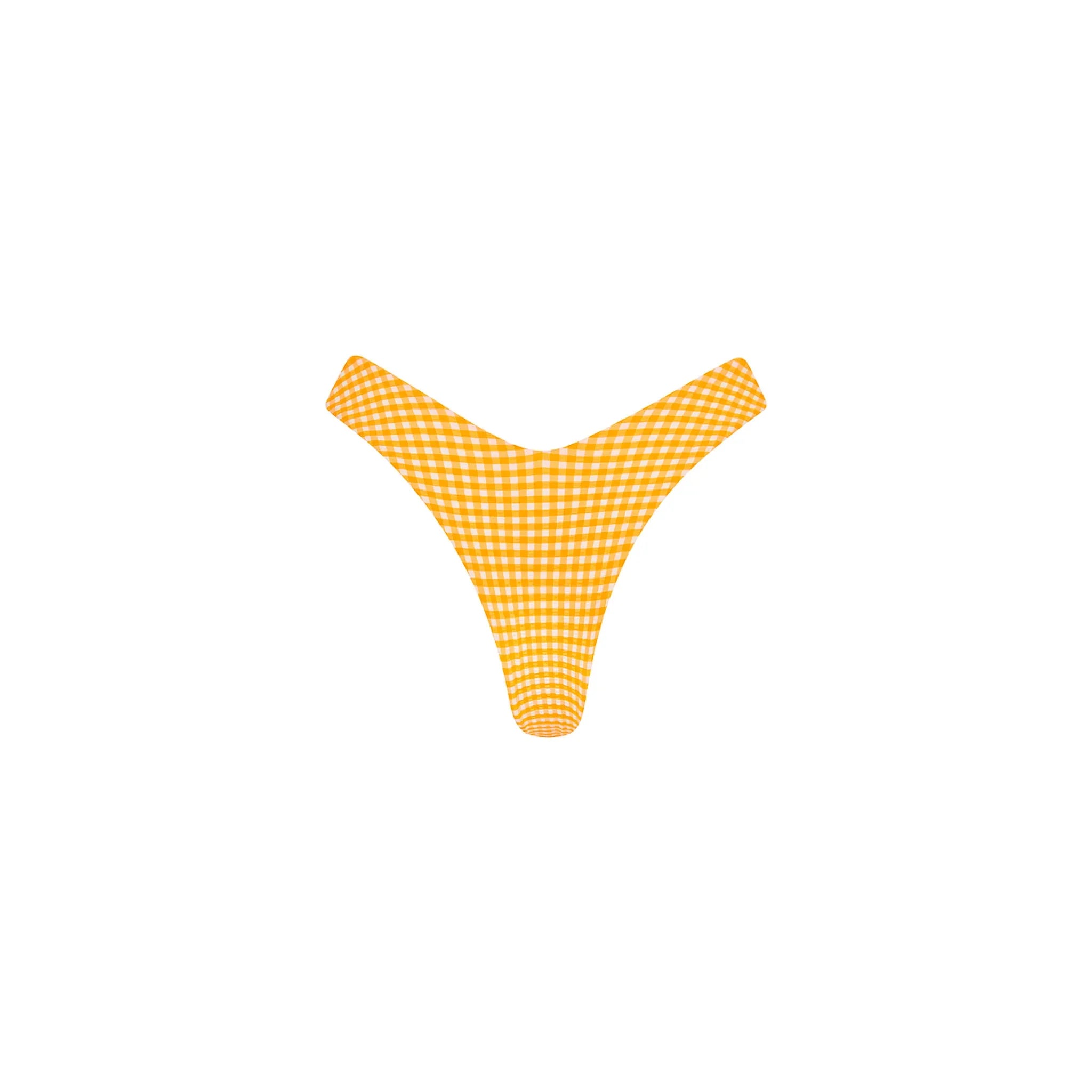 Y Cheeky Bikini Bottom - Orange Cream