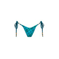 Trio Ring Cheeky Tie Bikini Bottom - Tropic Dip