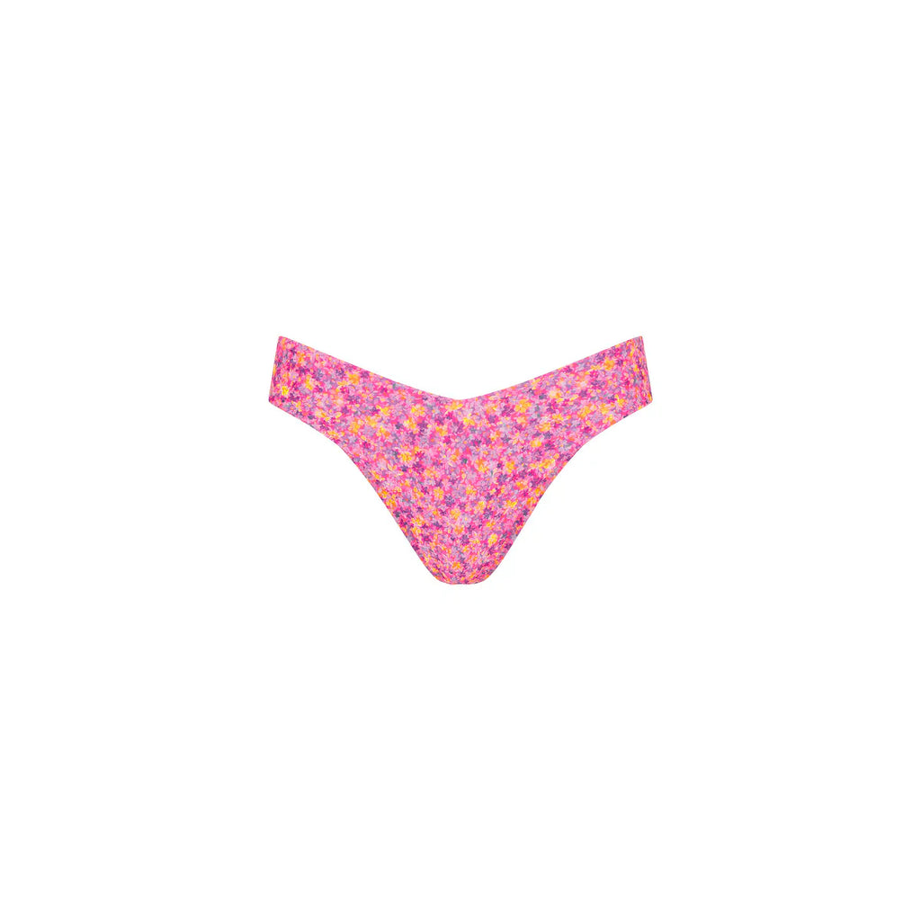 Cheeky V Bikini Bottom - Gelato Bloom