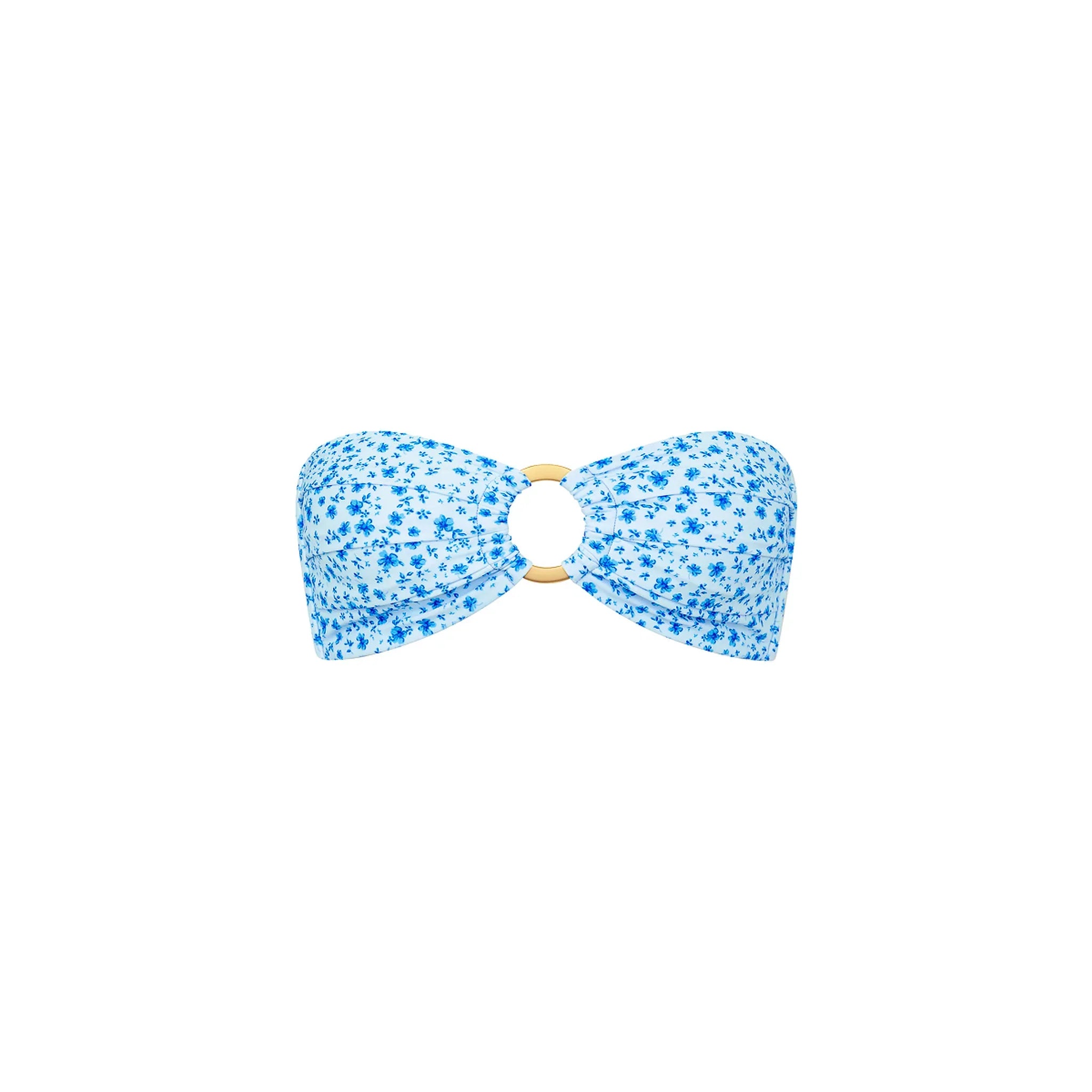 Strapless Bandeau Bikini Top - Dream Flower