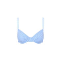 Decorative Ditzy Underwire Bikini Top - Skinny Dip