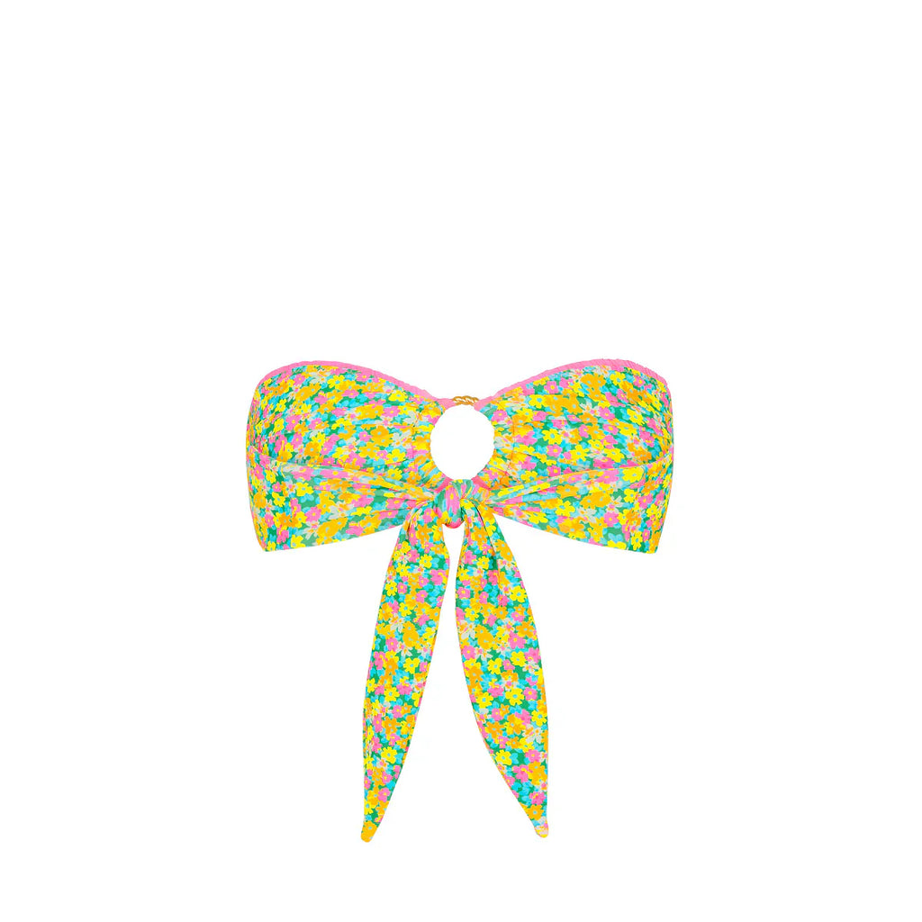Decorative Strapless Bikini Top - Hula Honey