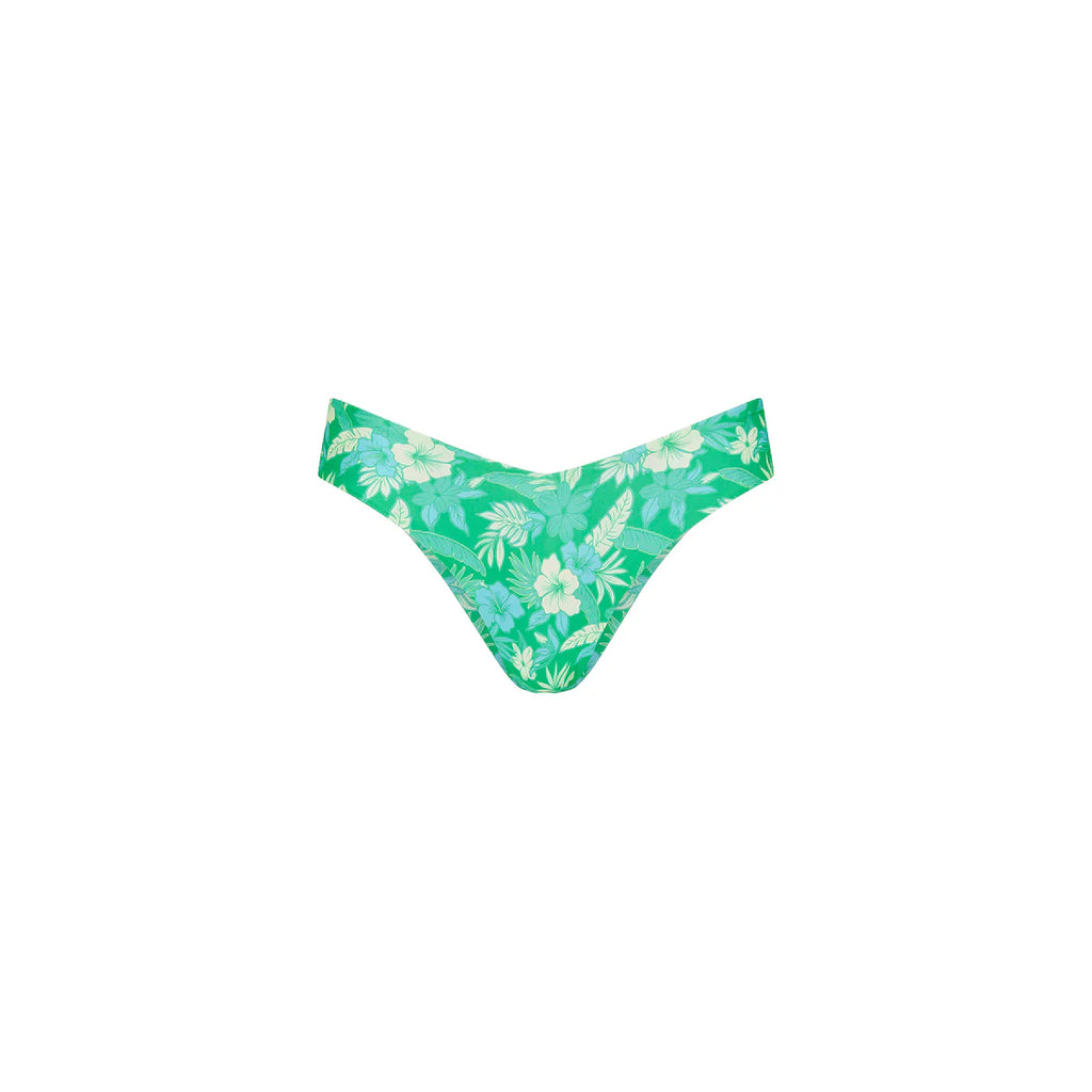Cheeky V Bikini Bottom - Barefoot Breeze