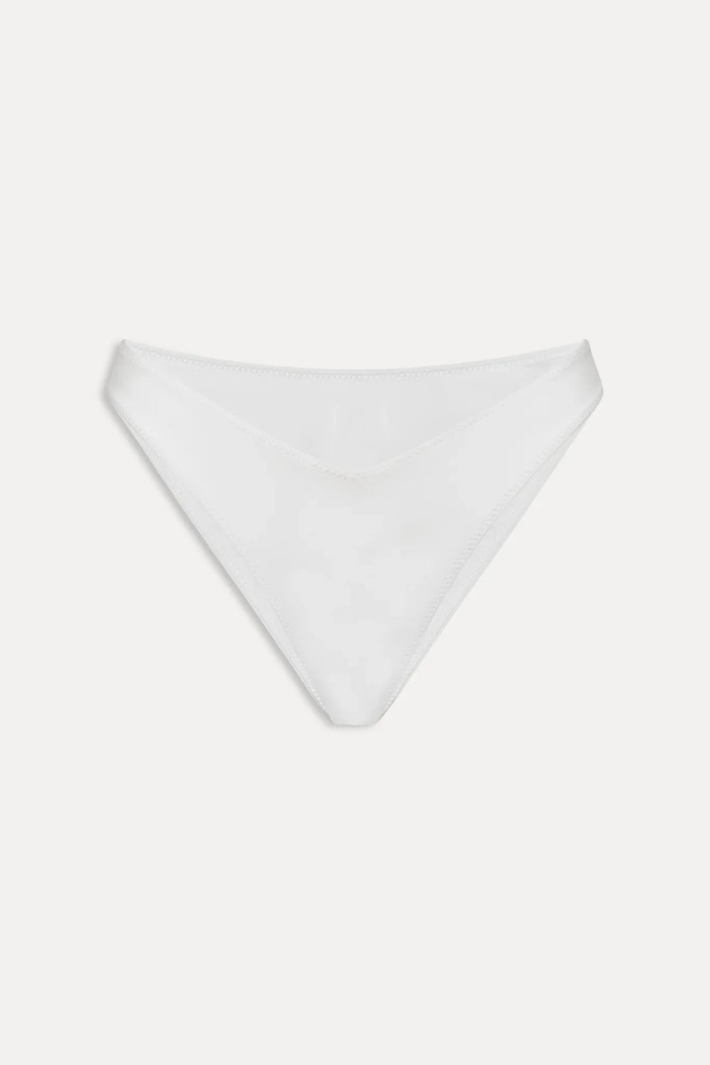 Enzo Cheeky Bikini Bottom - Optic White