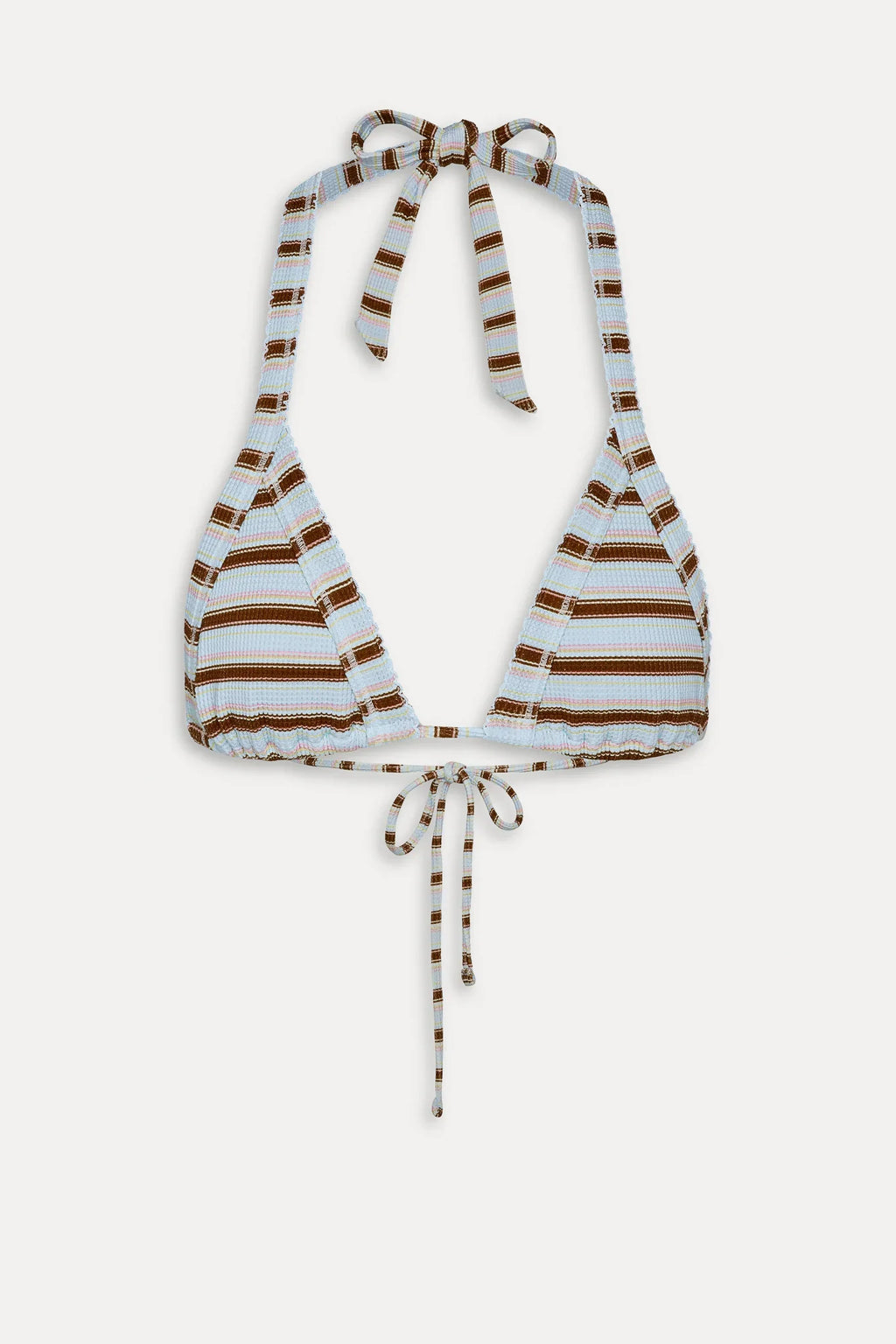 Taite Triangle Striped Bikini Top - Verona Stripe