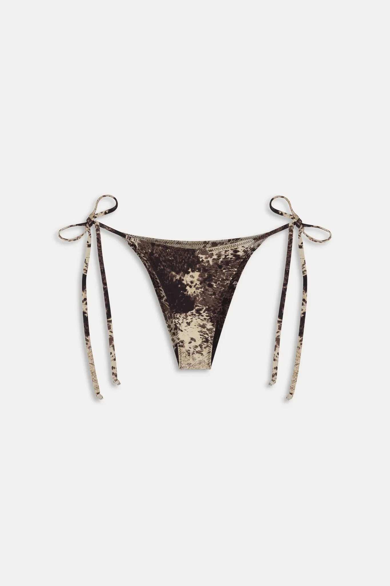 Mackenzie Reversible String Bikini Bottom - Saddle Up