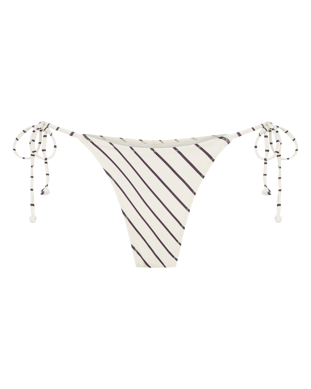 Cabo Bottoms Cream/Choc Stripe