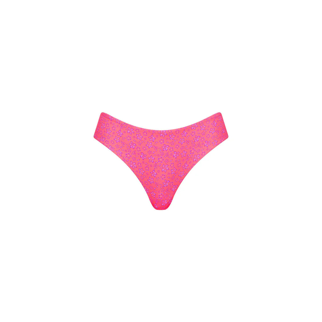 Mid-Rise Brazilian Bikini Bottom - Kiss Me