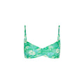 Gathered Mini Crop Bikini Top - Barefoot Breeze