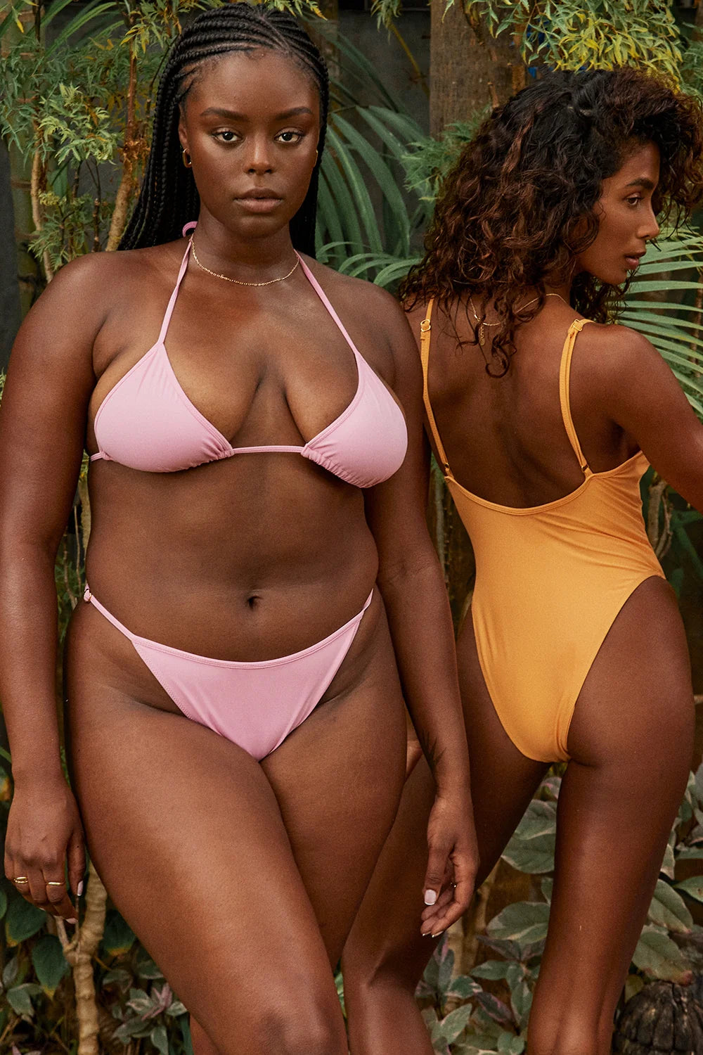 blossom triangle bikini top