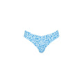 Lettuce Frill Thong Bikini Bottom - Dream Flower