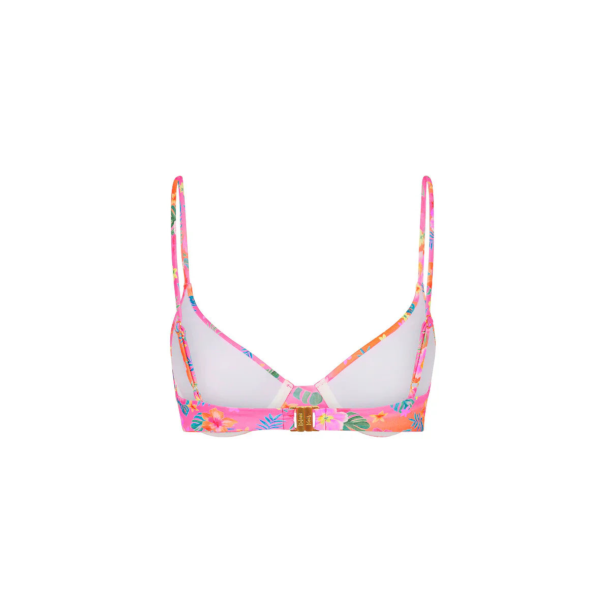 Slim Underwire Bra Bikini Top - Summer Glow