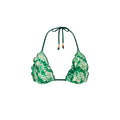 Lettuce Edge Bralette Bikini Top - Emerald Tides