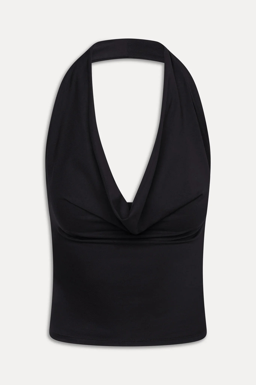 Jay Cowl Neck Top - Black