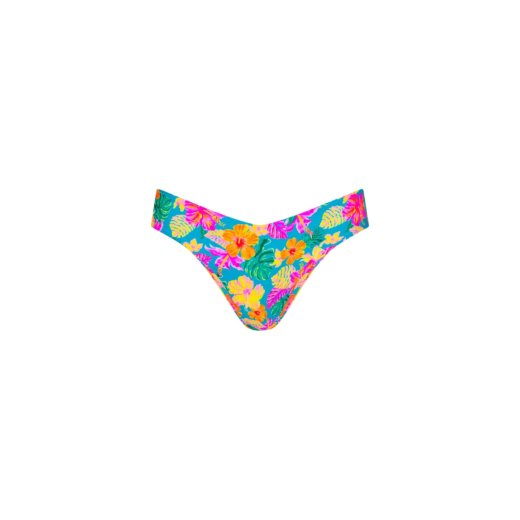 Cheeky V Bikini Bottom - Paradise Pop