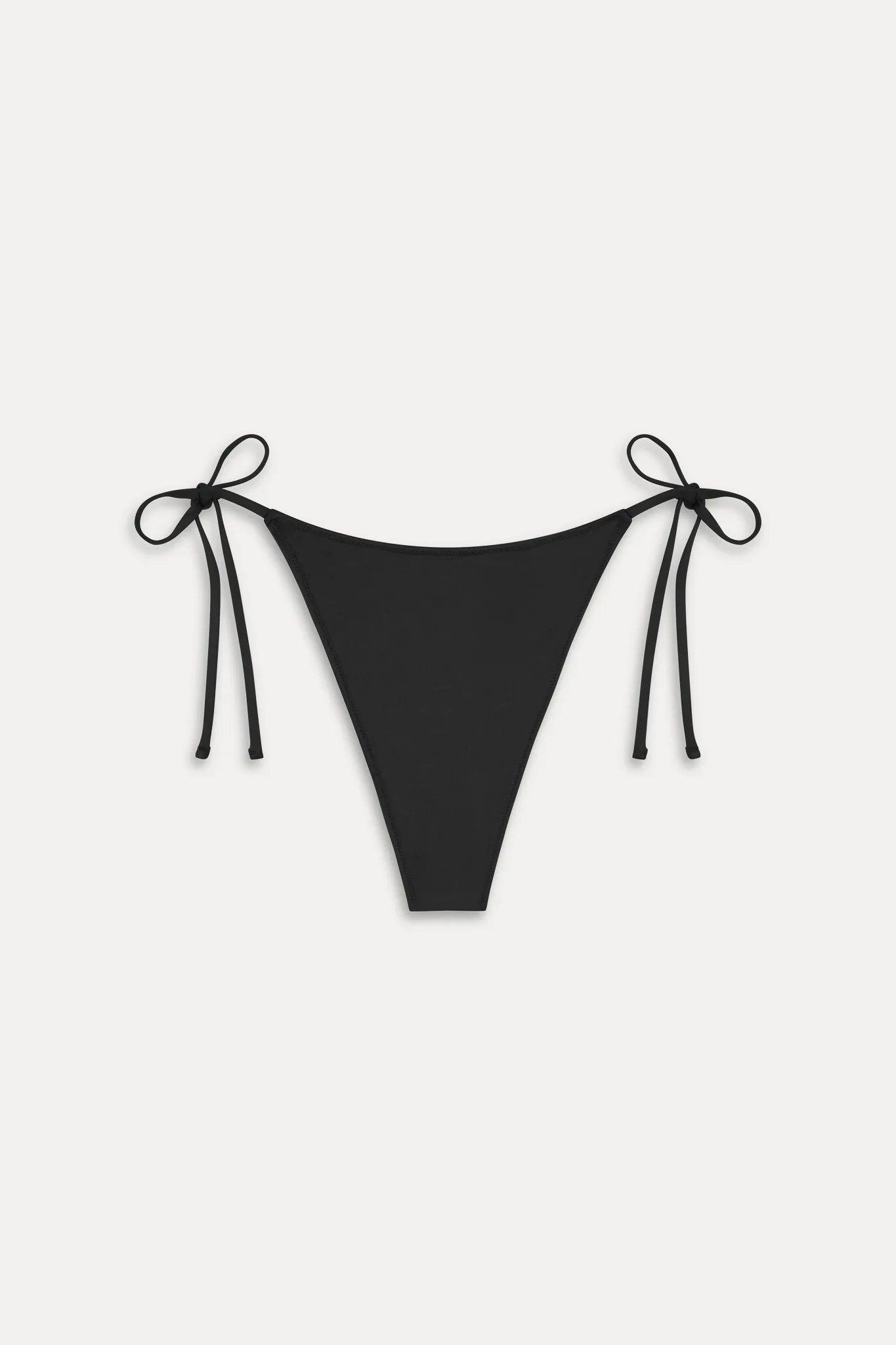 Romeo Cheeky String Bikini Bottom - Black